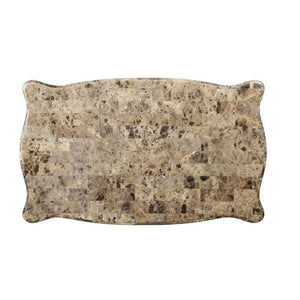 Shalisa - Coffee Table - Marble Top & Walnut