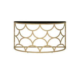 Altus - Accent Table - Gold Finish