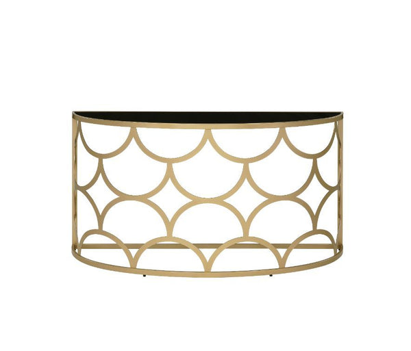 Altus - Accent Table - Gold Finish