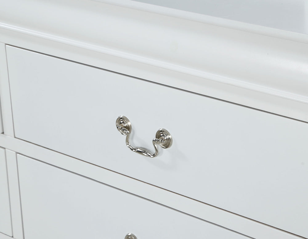 Louis Philip - Dresser - White