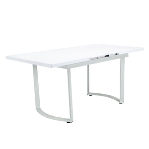 Palton - Dining Table - High Gloss White