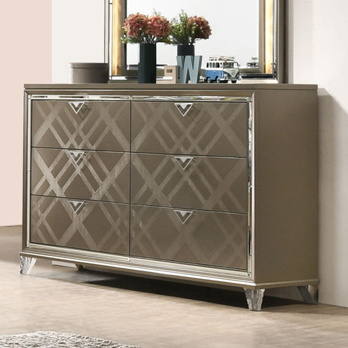 Skylar - Dresser Dark Champagne