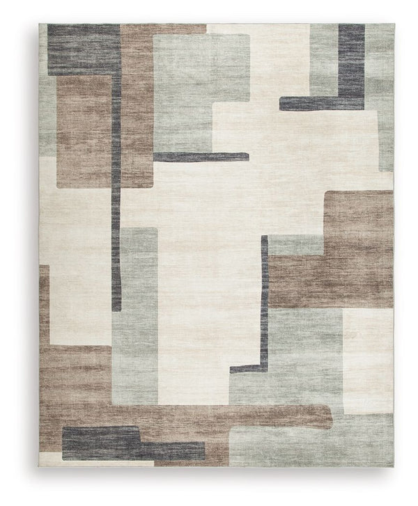 Larkport - Washable Rug Beige 8' x 10'
