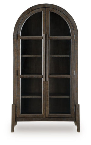 Benhall - Accent Cabinet - Dark Brown