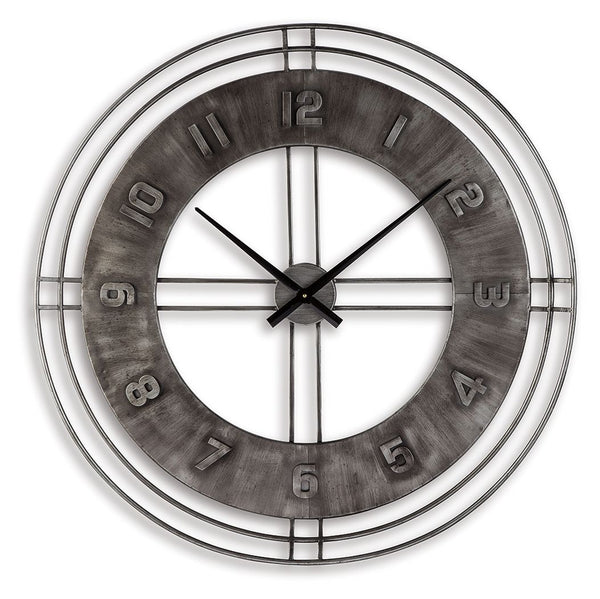 Ana Sofia - Wall Clock - Antique Gray