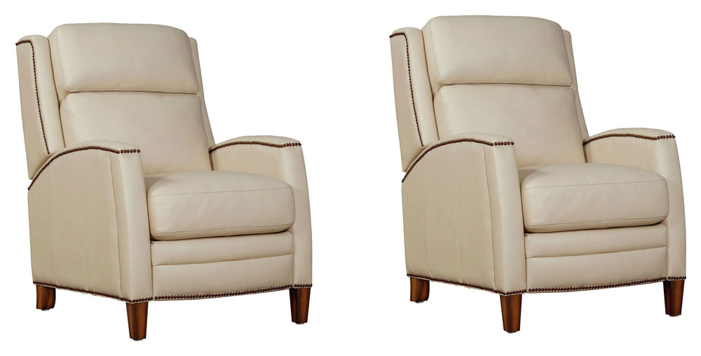 Vermont - Power High Leg Recliner Beige 2 Pieces