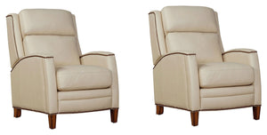 Vermont - Power High Leg Recliner Beige 2 Pieces