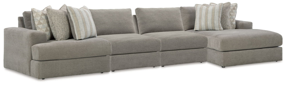 Avaliyah - Sectional Dark Gray 2 Pc. Sectional