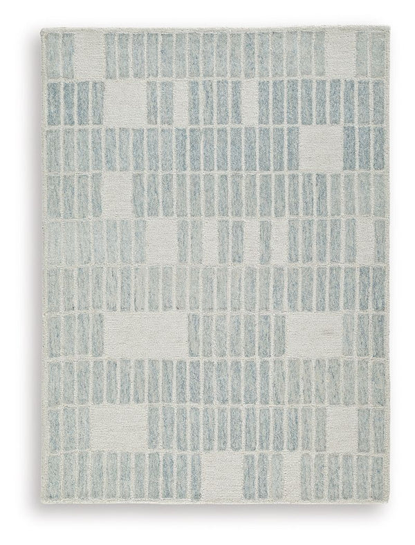 Dylanton - Rug Blue 5' x 7'