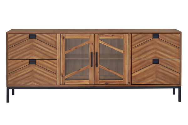 Astoria - TV Stand - Light Brown