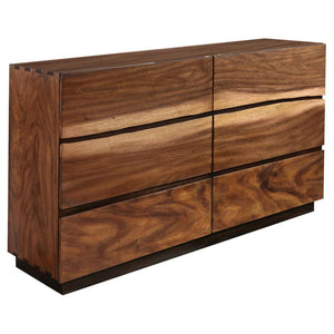 Winslow - 6-Drawer Dresser Dark Brown Dressers