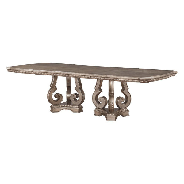 Northville - 30" Dining Table - Antique Silver