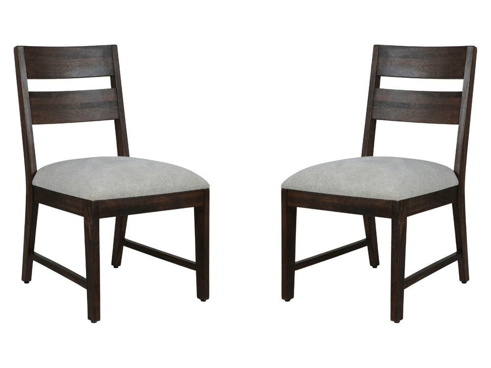 Portico - Ladderback Dining Chair (Set of 2) - Warm Brown