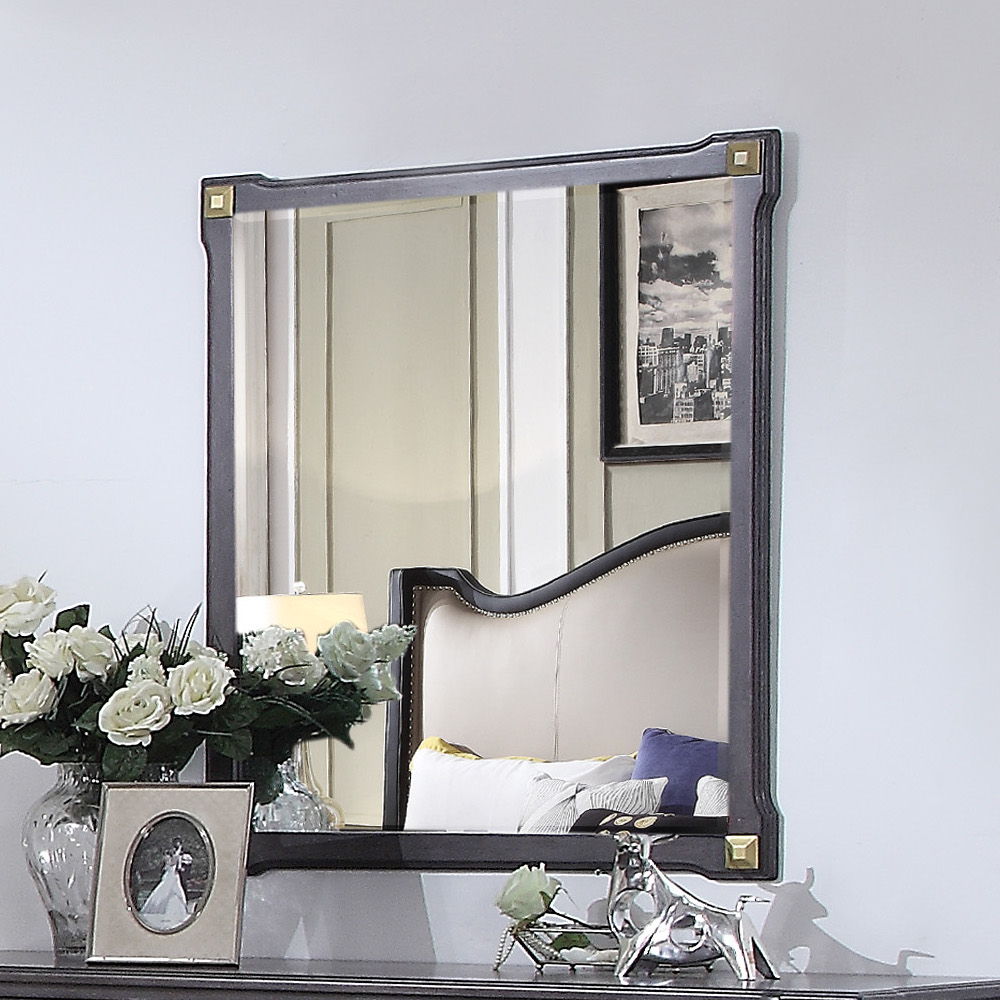 House - Marchese Mirror Pearl Gray