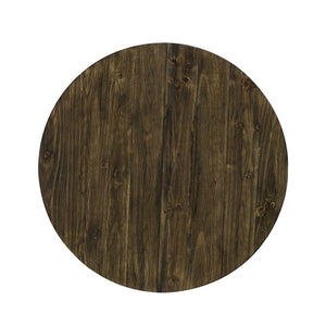 Kerby - Round Coffee Table - Dark Brown