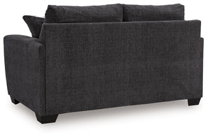 Loreo - Loveseat - Ebony