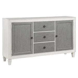 Katia - Server - Rustic Gray & Weathered White