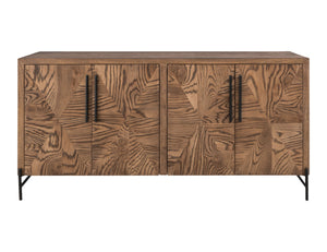 Verona - 4-Door Console - Renwick Oak Brown
