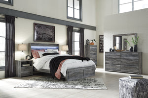 Baystorm - Panel Bedroom Set 2 Drawers