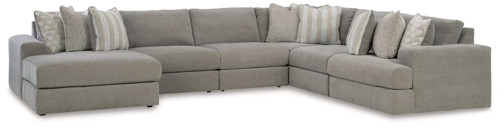 Avaliyah - Sectional Dark Gray 2 Pc. Sectional