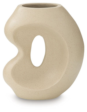 Odion - Vase Beige 13"W x 8"D x 15"H