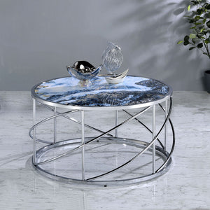 Lyda - Table Blue Coffee Tables