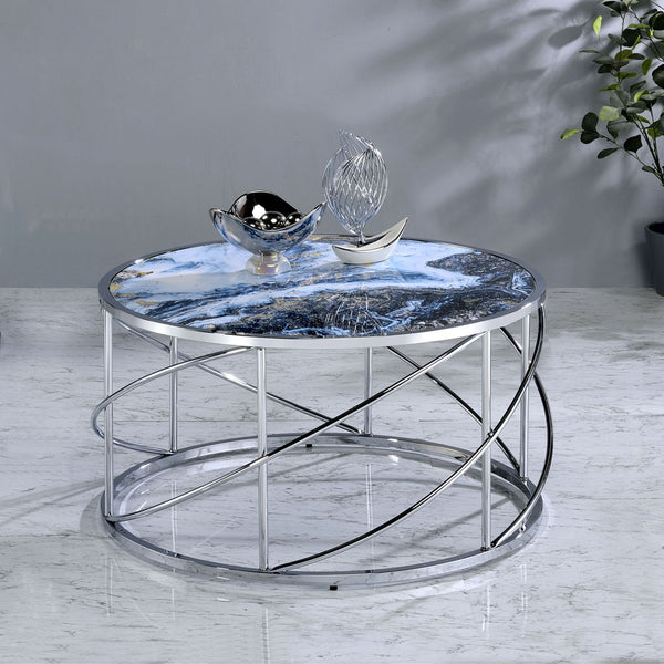 Lyda - Table Blue Coffee Tables