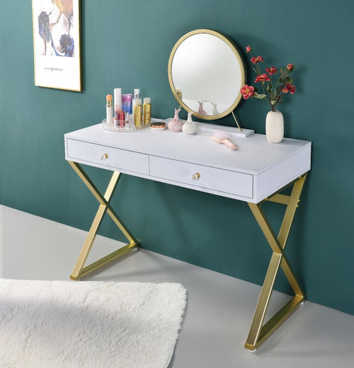 Coleen - Vanity Desk White