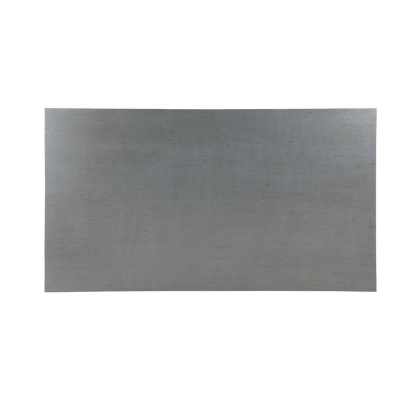 Varian - Dining Table (90"L) - Mirrored & Antique Platinum