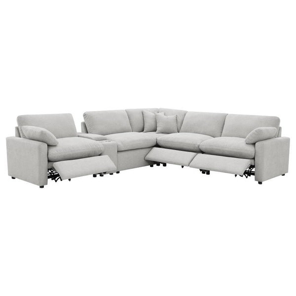 Collins - 6-Piece Modular Power Reclining Sectional