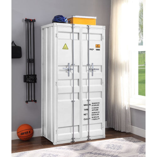Cargo - Wardrobe (Double Door) White
