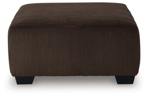 Kimlee - Oversized Accent Ottoman - Chocolate