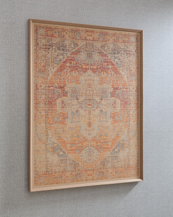 Kerrickson - Wall Art - Red / Orange / Blue