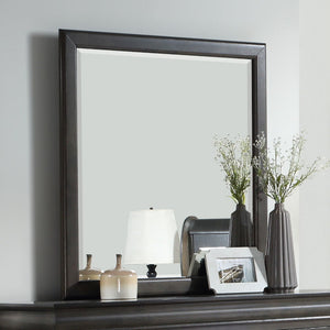Louis Philippe - Accent Mirror Dark Gray