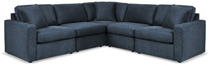Modmax - Ink - Sectional Blue 5 Pc. Sectional