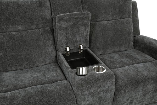 Kennett - Chenille Power Reclining Sofa Set