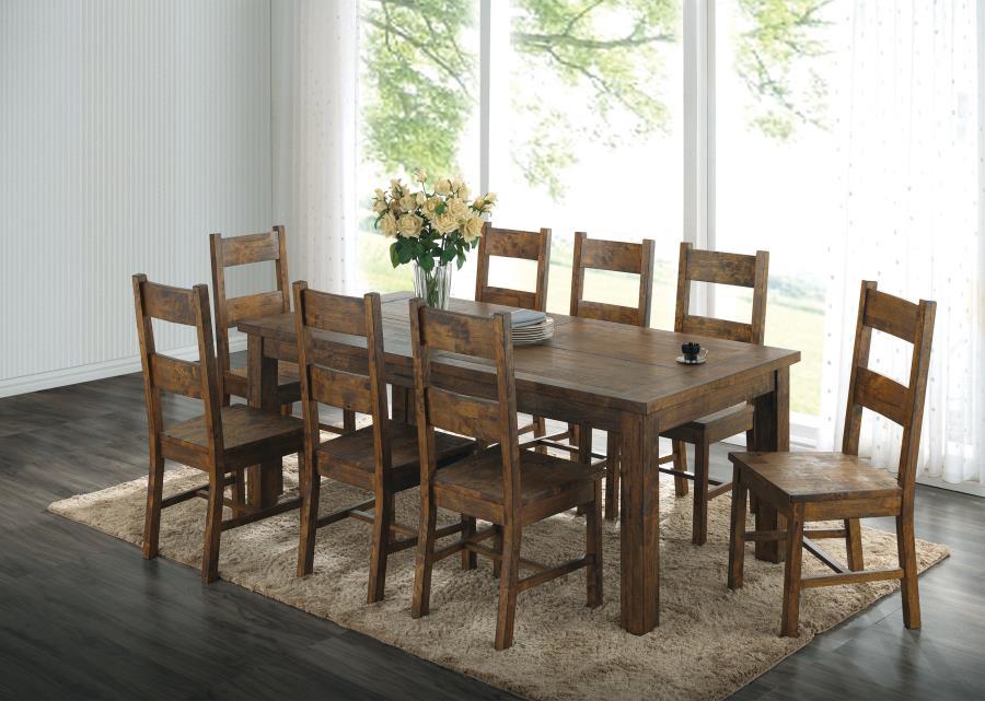 Coleman - Dining Room Set Dark Brown 5 Pc. Table, 4 Chairs
