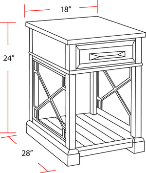 Sundance - Chairside Table