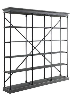 Rukia - Bookshelf Gray 84"W x 15"D x 84"H