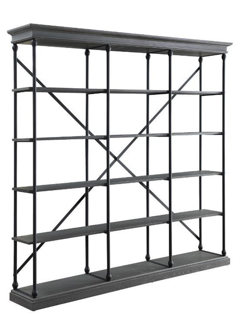 Rukia - Bookshelf Gray 84"W x 15"D x 84"H
