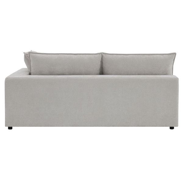 Marisa - Modular RF Loveseat With 2 Pillows - Beige Boucle