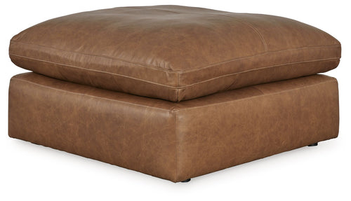 Emilia - Oversized Accent Ottoman Light Brown