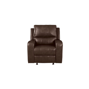 Linton - Leather Glider Recliner With Power Footrest