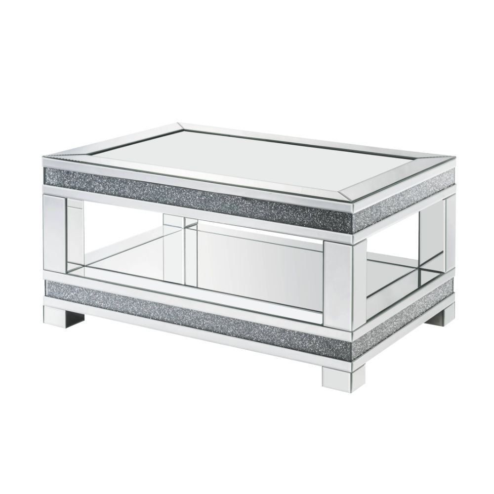 Noralie - Coffee Table - Pearl Silver