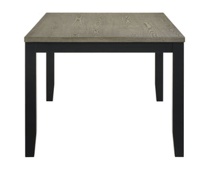 Folio - 6 Piece Dining Room Set - Light Brown / Black