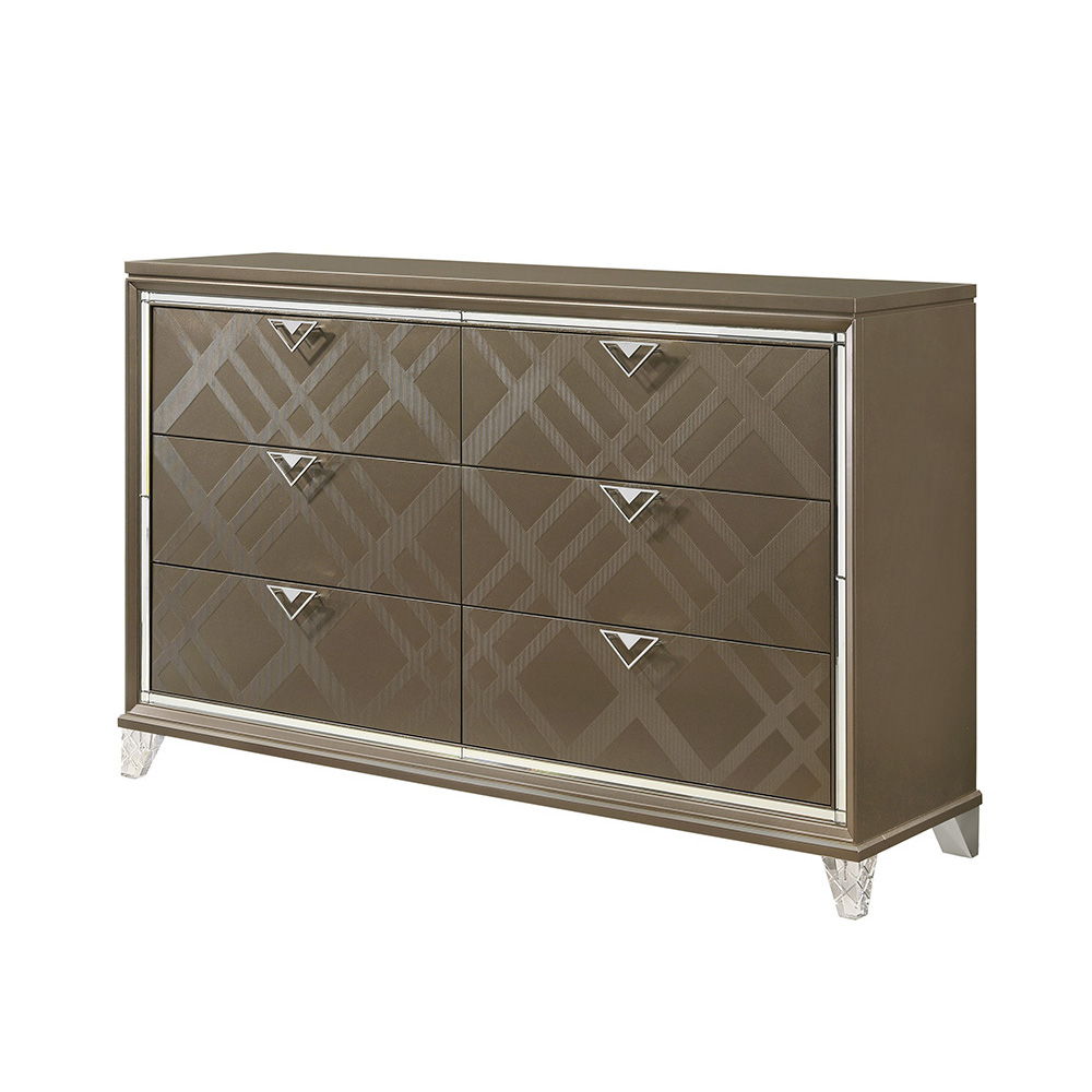 Skylar - Dresser Dark Champagne