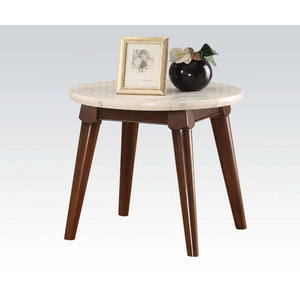 Gasha - Table White End Tables