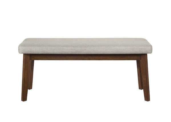 Salerno - Bench - Gray / Brown