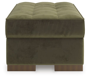 Caspian-Town - Oversized Accent Ottoman - Olive