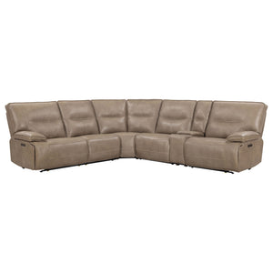Gladiator - 6 Piece Modular Power Reclining Sectional